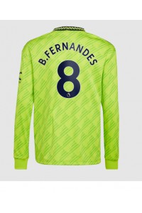 Fotbalové Dres Manchester United Bruno Fernandes #8 Třetí Oblečení 2022-23 Dlouhý Rukáv